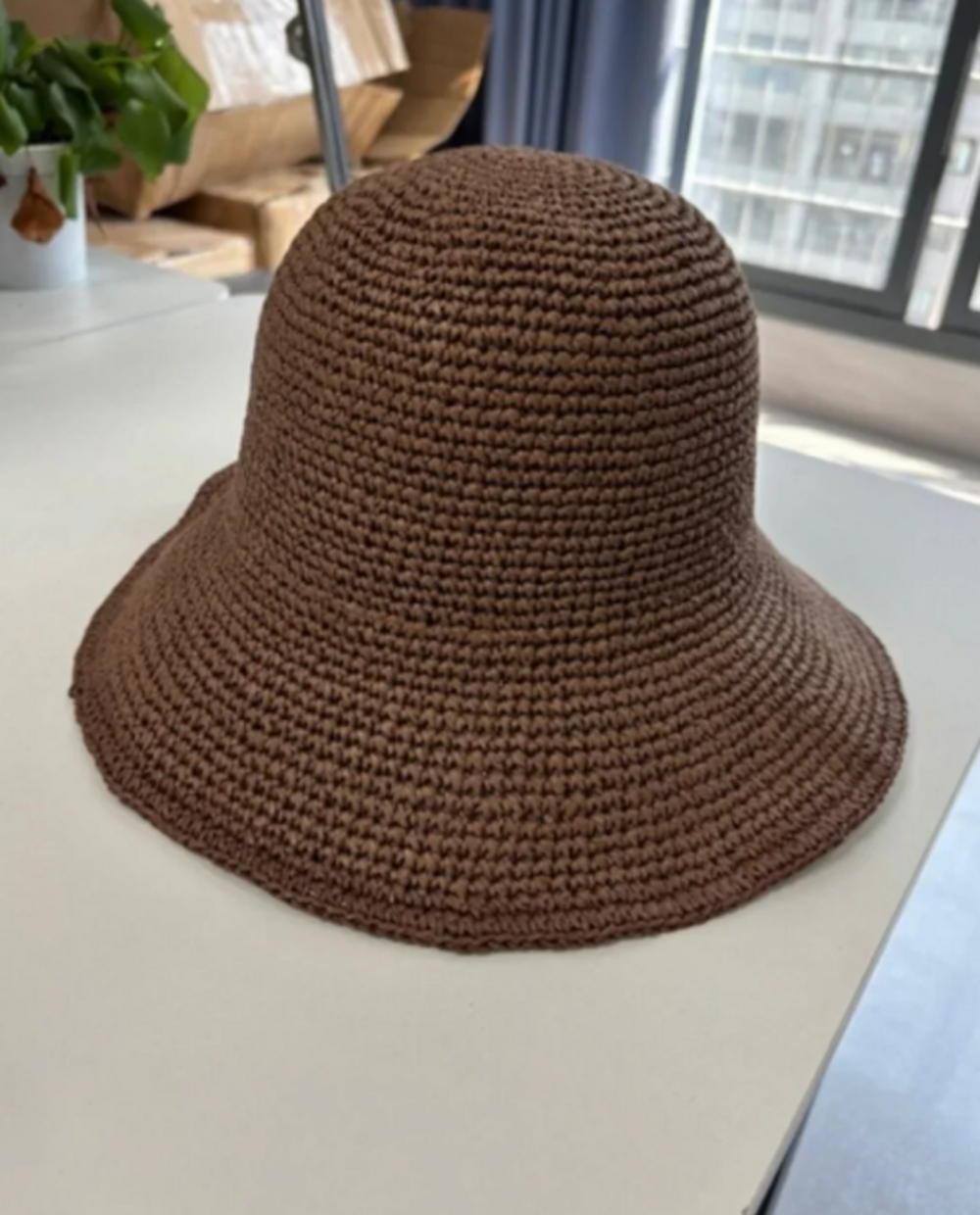 Miu Miu Brown Straw Hat View 2